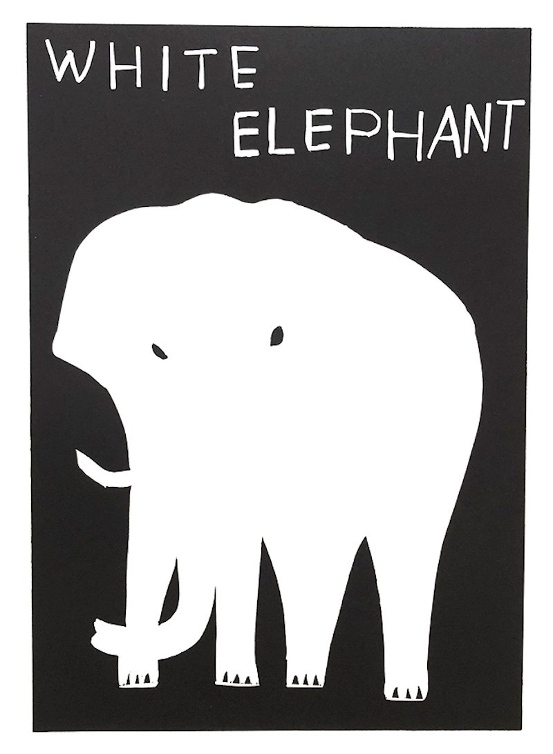White Elephant by David Shrigley