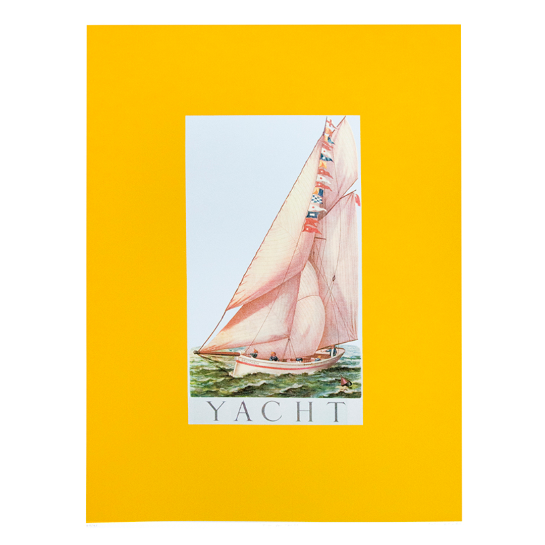 Y is for Yacht, from Alphabet Series by Peter Blake