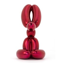 Balloon Rabbit (Red) by Jeff Koons at Dovehouse Contemporary