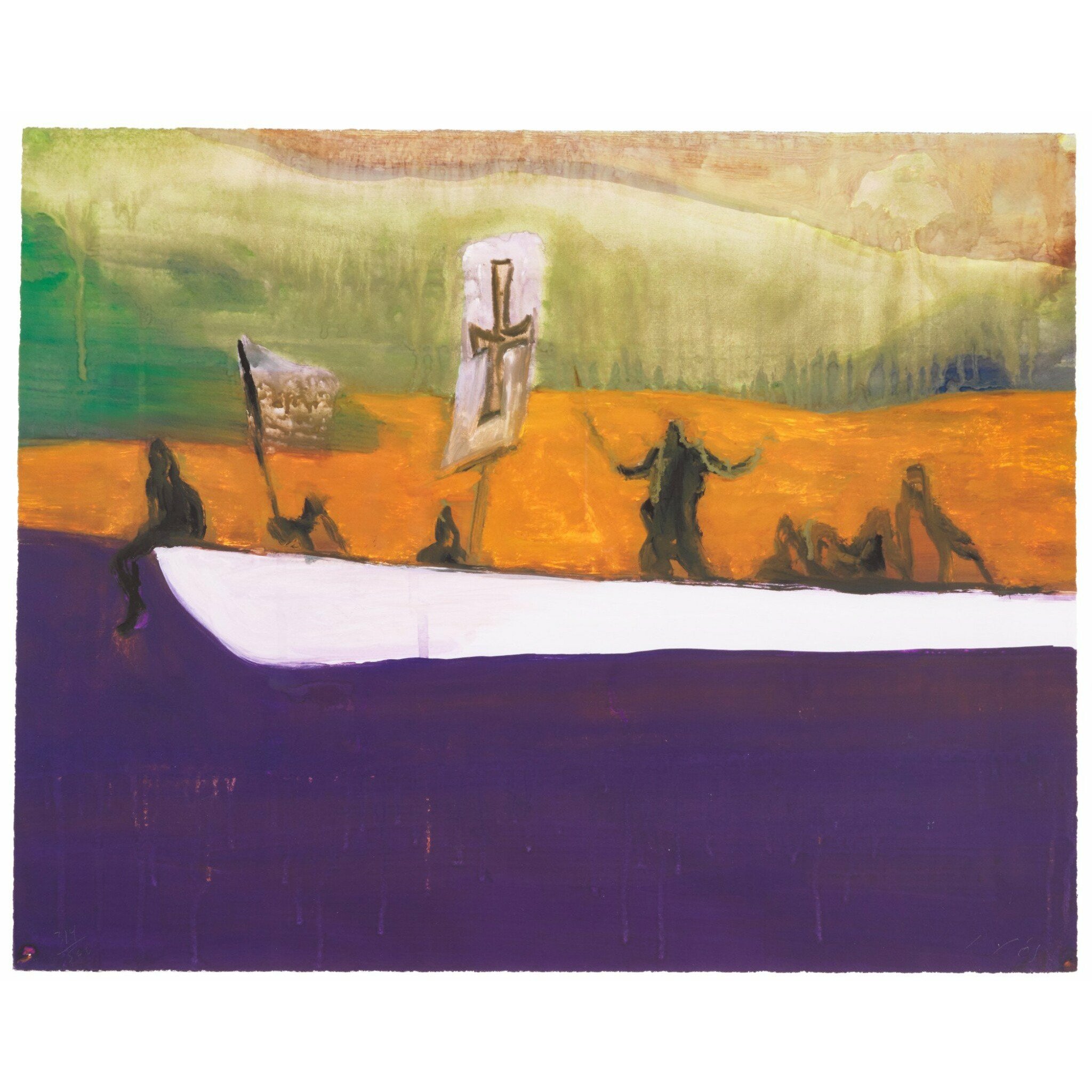 Canoe by Peter Doig