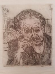 L’homme a la pipe (Portrait du Docteur Gachet) by Vincent Van Gogh at Sylvan Cole Gallery