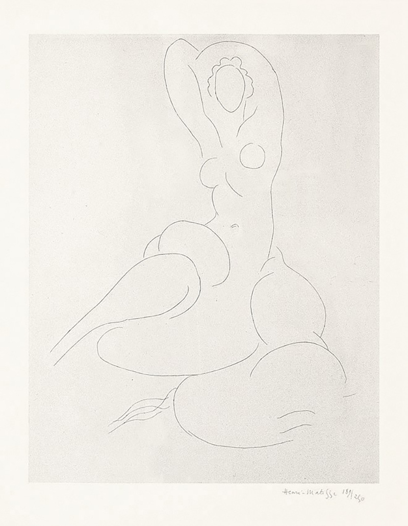 Nu pour Cleveland by Henri Matisse at Michael Lisi/Contemporary Art