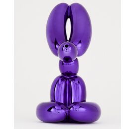 Balloon Rabbit Violet by Jeff Koons at Dovehouse Contemporary