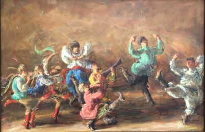 Dancers of the Moiseyev Ballet by Lee Jackson at William Chambers Art