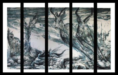 Feast of Four Rivers by James Drake at Turner Carroll Gallery