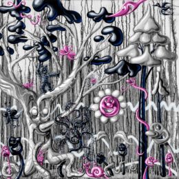 Furungle Black by Kenny Scharf at Maune Contemporary