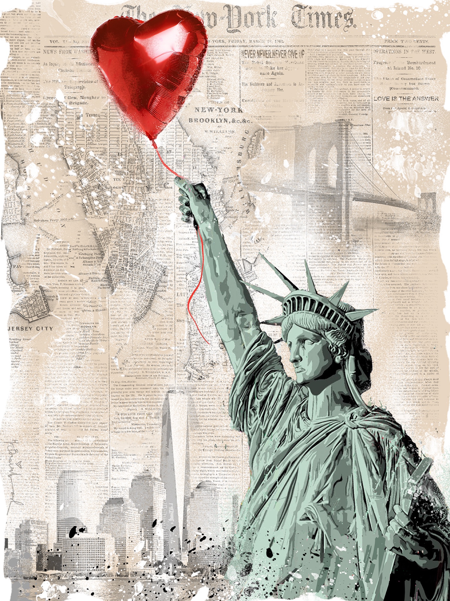Heart & Soul by Mr. Brainwash