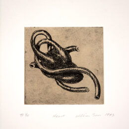 Heart by Alison Saar at Manneken Press (IFPDA)