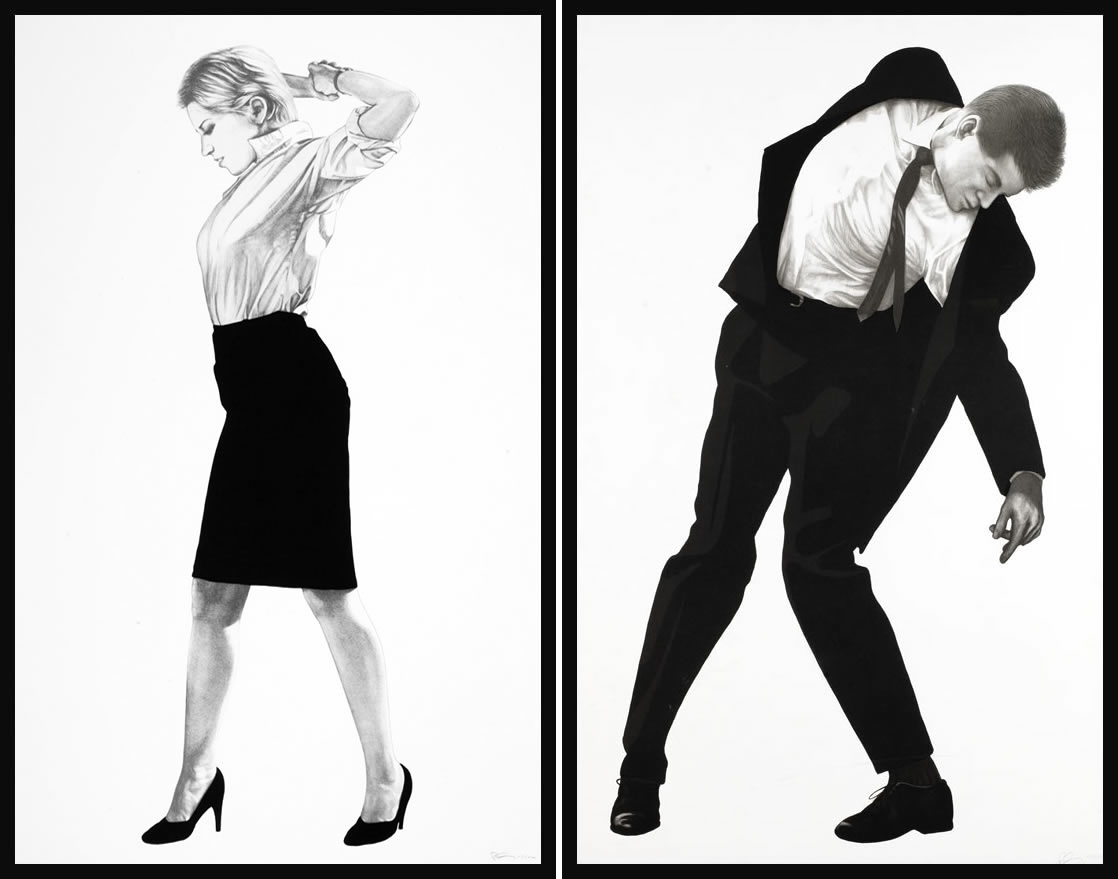 Max and Cindy by Robert Longo