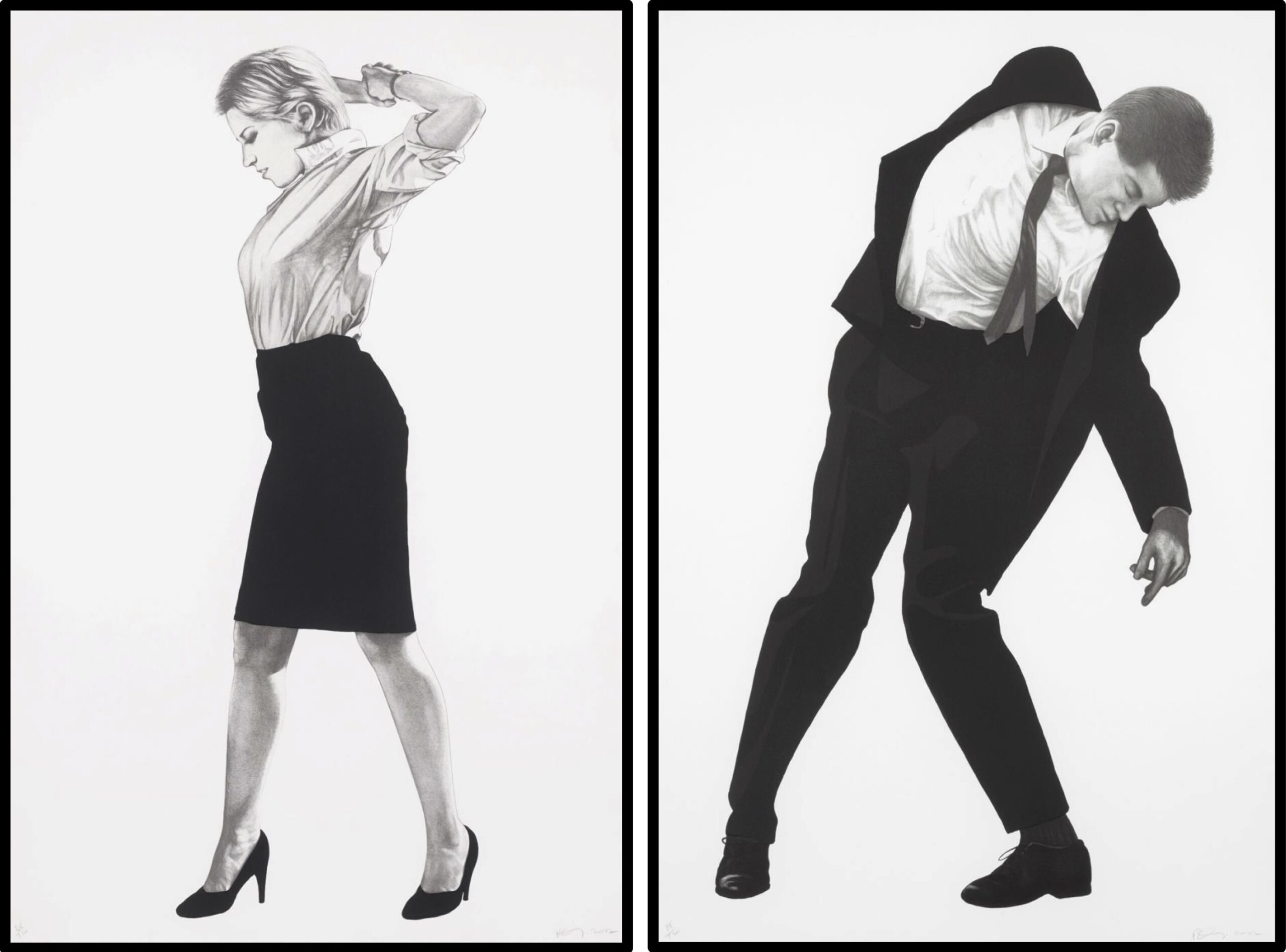 Max and Cindy by Robert Longo