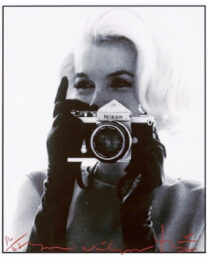 Marilyn with Nikon (Close Up) by Bert Stern at Michael Lisi/Contemporary Art