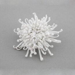 Porcelain Limited Edition Chrysanthemum (White) by Ai Weiwei at Royal Academy of Arts