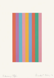 Sideways by Bridget Riley at Dovehouse Contemporary