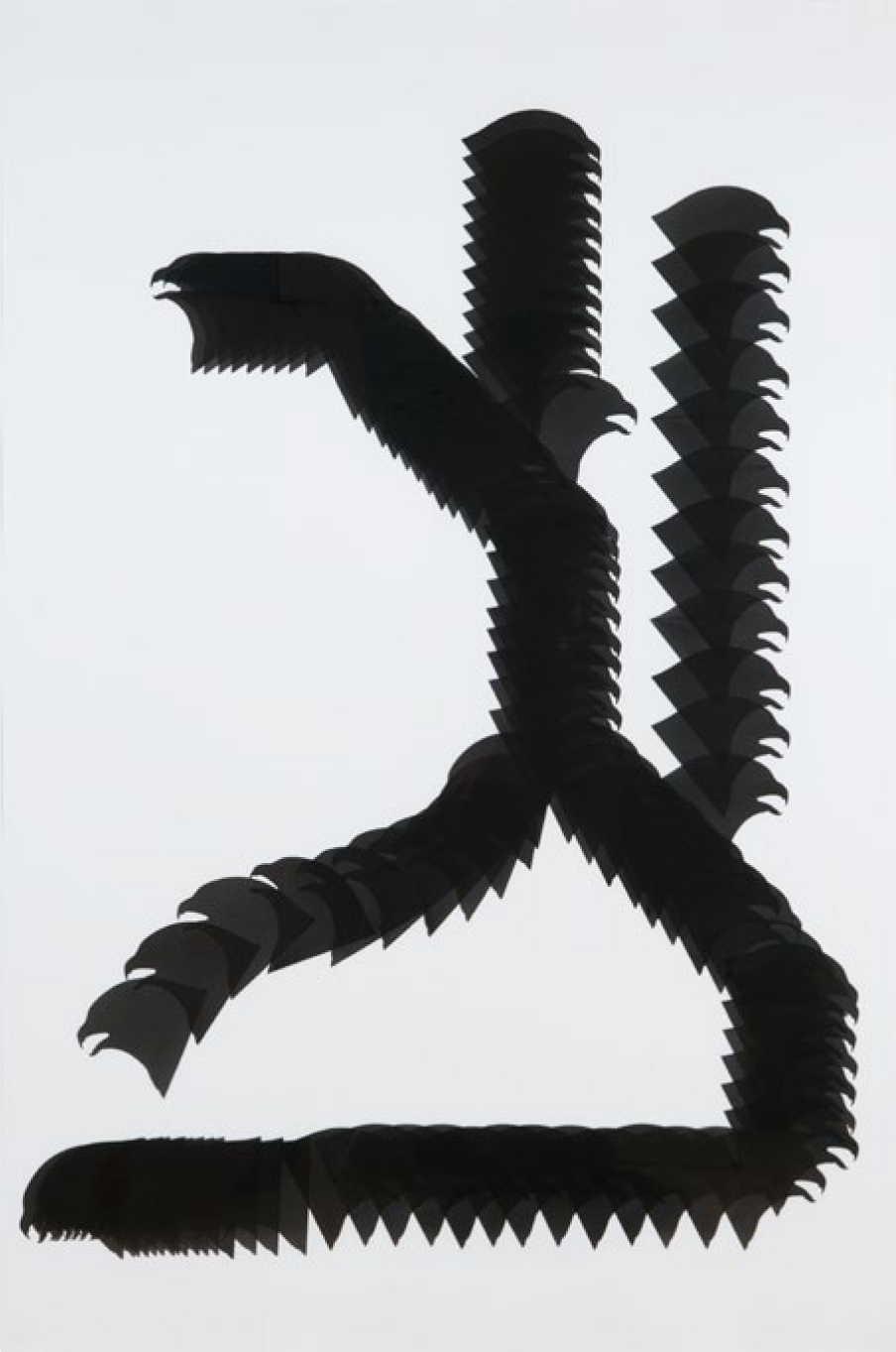 Snake Glyph 1 by Carlos Amorales