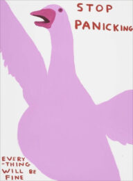 Stop Panicking by David Shrigley at Dovehouse Contemporary