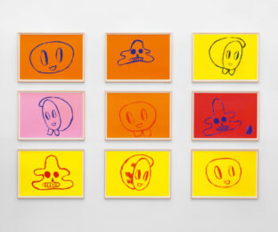 Untitled 1-9 by André Butzer at Taschen