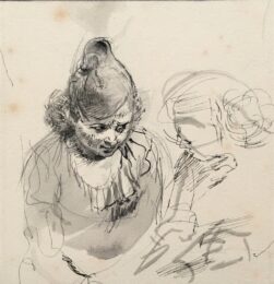 Untitled Early Drawing by Isabel Bishop at William Chambers Art