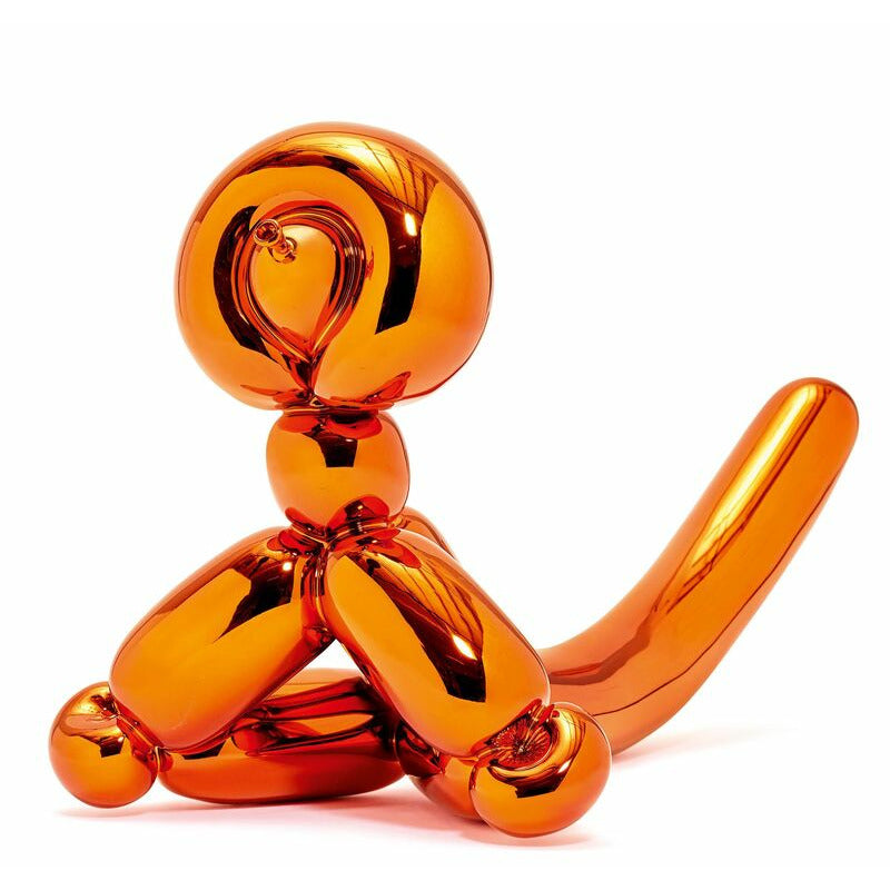 Balloon Monkey Orange by Jeff Koons