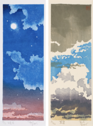 Dawn Moon and Vast Heavens by Paul Binnie at ebo Gallery