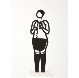 Leggings by Julian Opie at Taglialatella Galleries