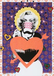 Marilyn: Lovestruck by Static at Addicted Art Gallery