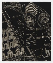 Mixed Heights by Yvonne Jacquette at ebo Gallery