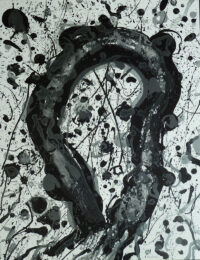 Untitled (SF-314) Michel Waldberg: Sky Poems by Sam Francis at Gilden's Art Gallery