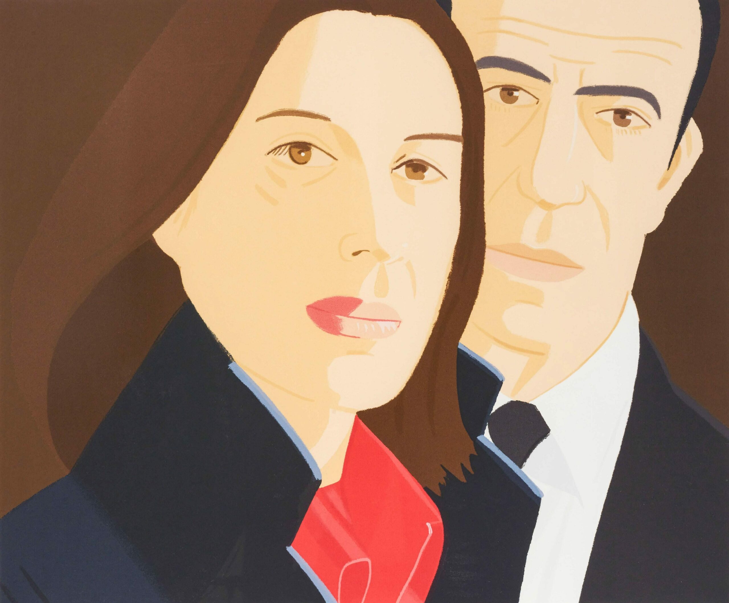 Alex and Ada by Alex Katz