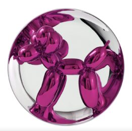 Balloon Dog – magenta by Jeff Koons at Dovehouse Contemporary