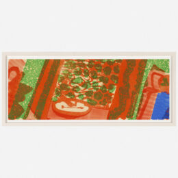 But He Did Stop Smoking, He Didn’t Miss Cigarettes at All by Howard Hodgkin at Gallery TEN