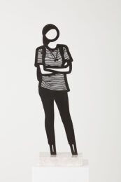 Cap by Julian Opie at Vogtle Contemporary
