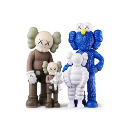 Family – brown/blue/white by KAWS at Dovehouse Contemporary