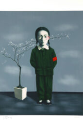 Girl and Tree – Planche No. 13 by Zhang Xiaogang at Addicted Art Gallery