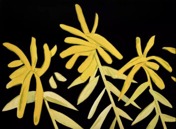Goldenrod by Alex Katz at Vogtle Contemporary