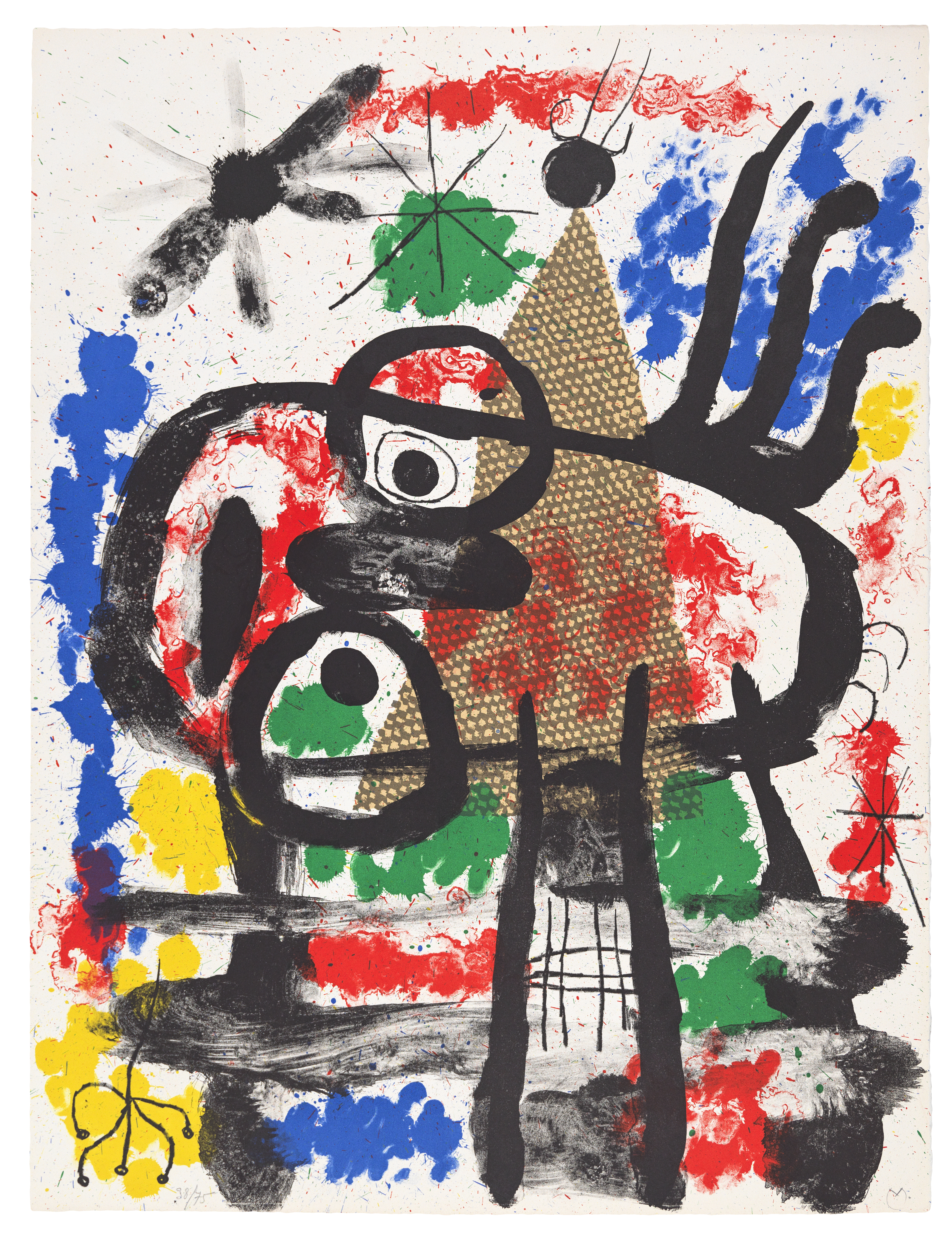Plate V, from Album 19 by Joan Miro