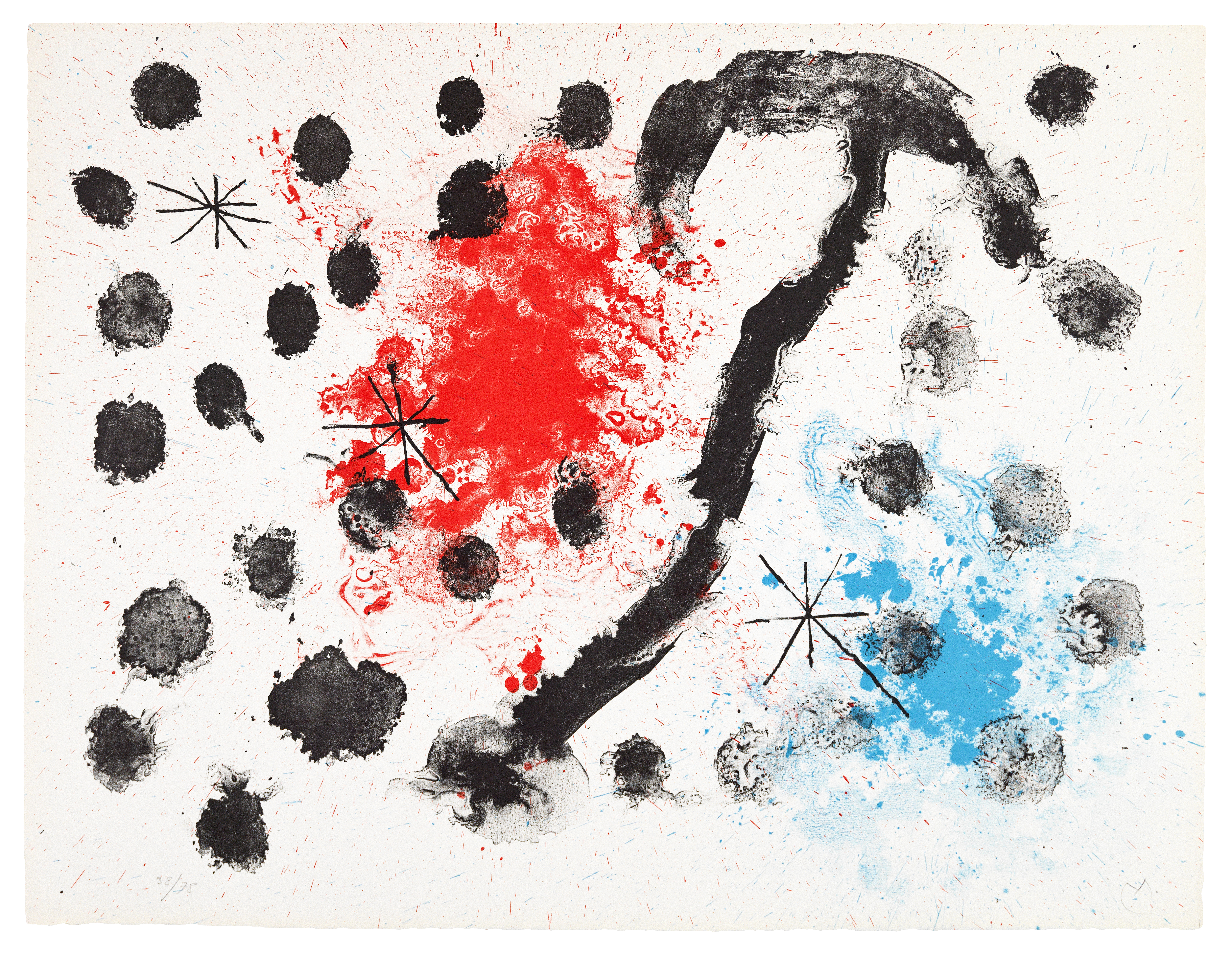 Plate XI, from Album 19 by Joan Miro
