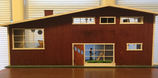 Mid Century Doll House by McWillie Chambers at William Chambers Art