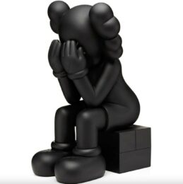 Passing Through, open edition – black by KAWS at Dovehouse Contemporary