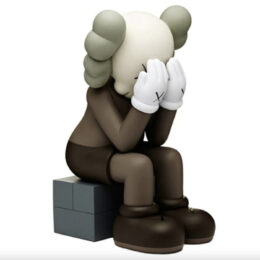 Passing Through, open edition – brown by KAWS at Dovehouse Contemporary