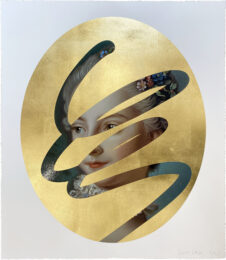 Private: Fake Abstract (boucher) Gold, 2022 by Lino Lago at Rhodes Contemporary Art