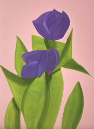Purple Tulips 2 by Alex Katz at Vogtle Contemporary