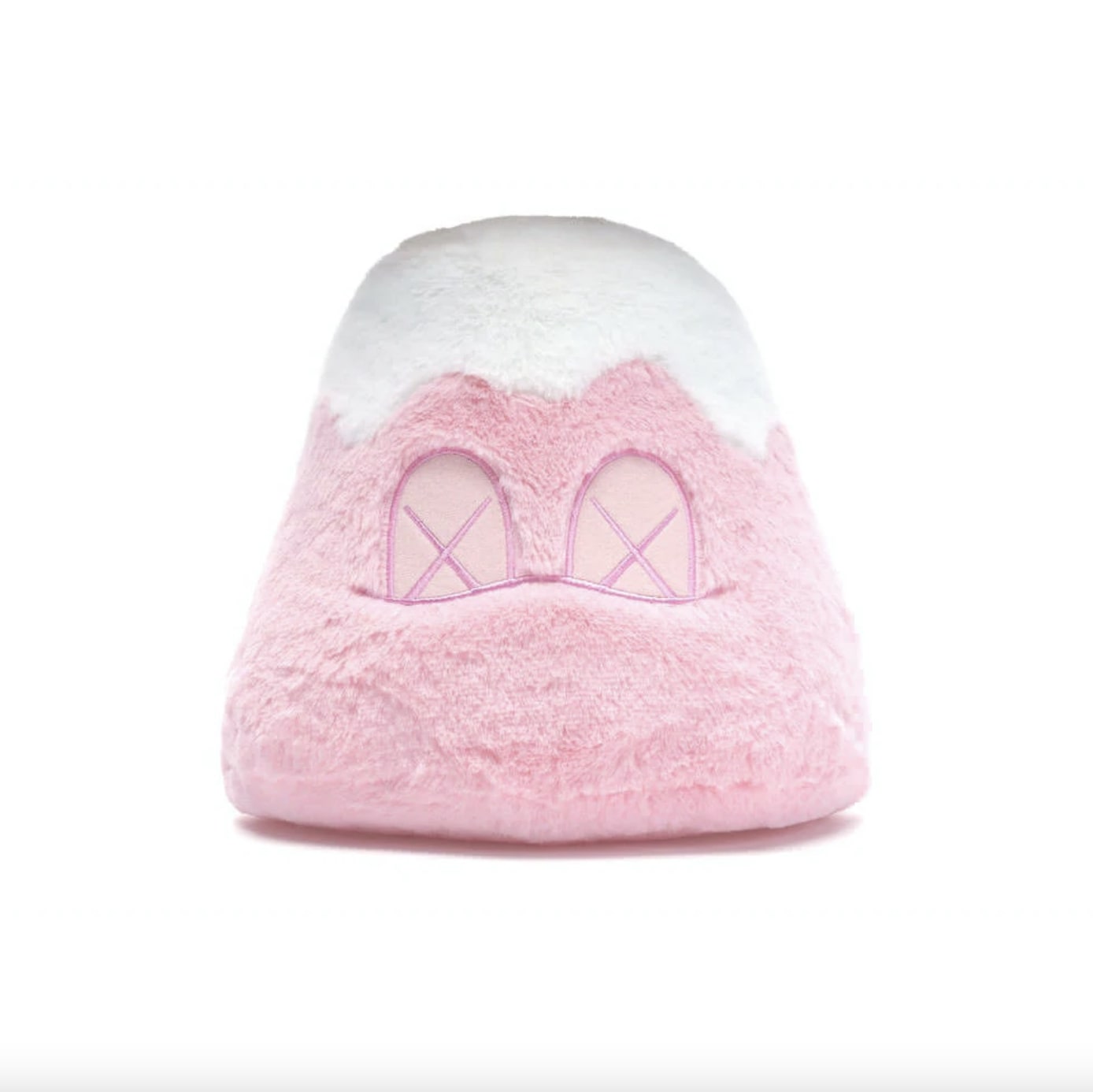Holiday Japan Mount Fuji plush, pink by KAWS