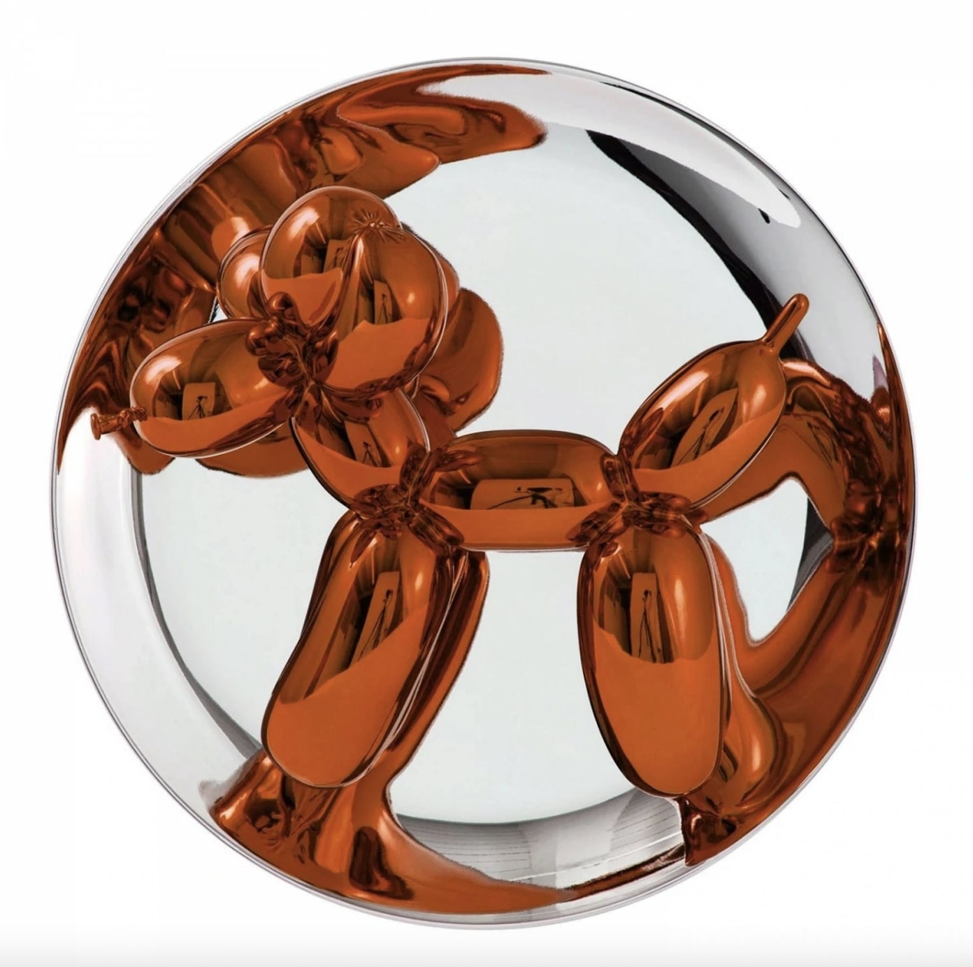 Balloon Dog – orange by Jeff Koons