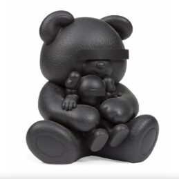 Undercover Bear – black by KAWS at Dovehouse Contemporary