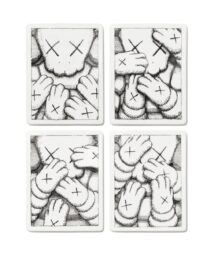 Urge plate set (complete set of 4) by KAWS at Dovehouse Contemporary