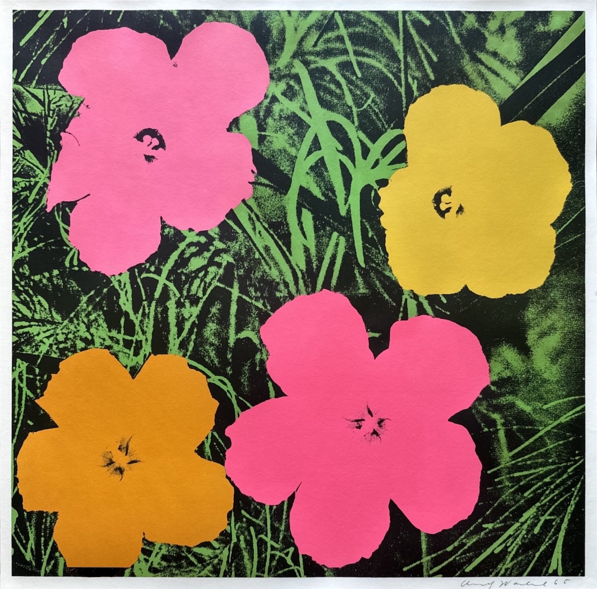 Flowers by Andy Warhol