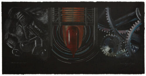 While the Earth Revolves at Night by James Rosenquist at Gregg Shienbaum Fine Art