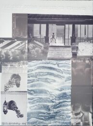 American Pewter with Burroughs IV by Robert Rauschenberg at Gallery TEN