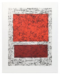 Conclusion red by Jenny Holzer at Krakow Witkin Gallery