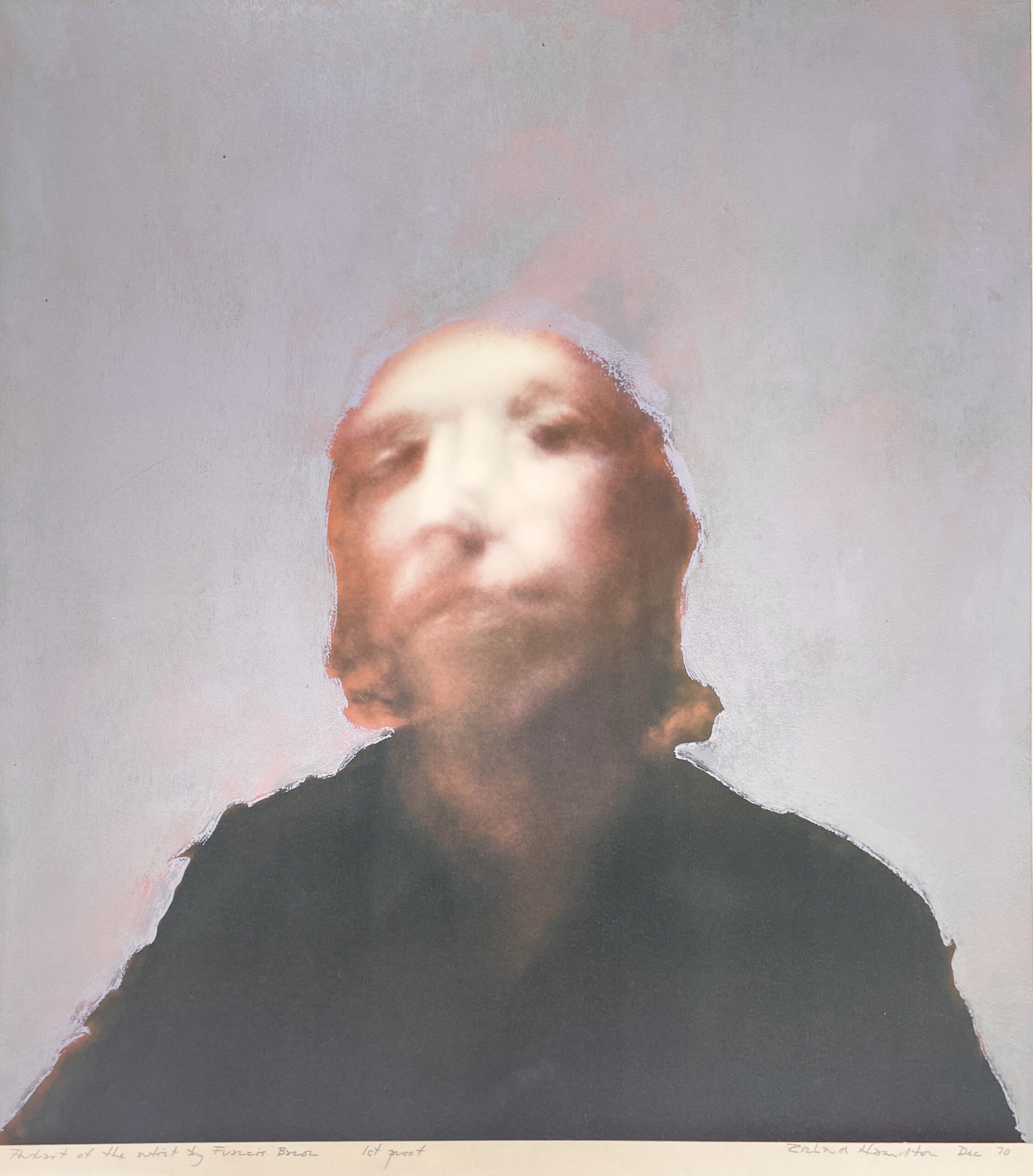 Portrait of the Artist by Francis Bacon by Richard Hamilton